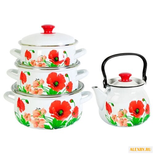 Набор кастрюль КМЗ Настроение 7