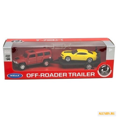 Набор машин Welly Hummer H3 +