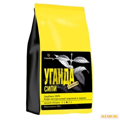 Кофе в зернах Gutenberg Уганда