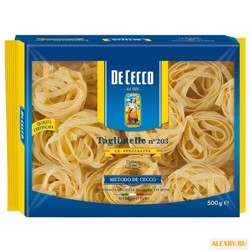 De Cecco Макароны Tagliatelle