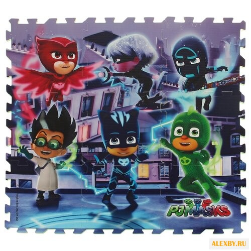Коврик-пазл РОСМЭН Герои в