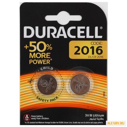 Батарейка CR2016 Duracell