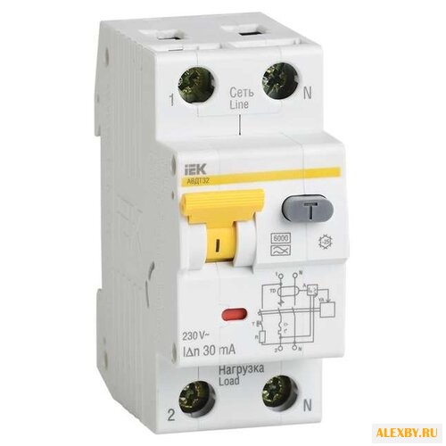 Дифференциальный автомат IEK