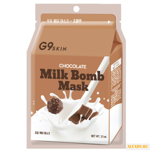 G9SKIN тканевая маска Milk Bomb