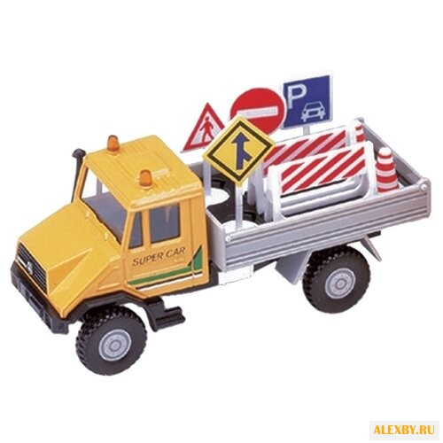 Грузовик Welly Mercedes-Benz