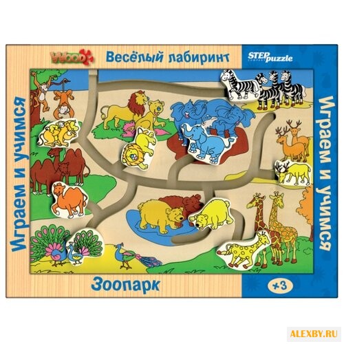 Головоломка Step puzzle Веселый