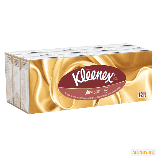 Купить Платочки Kleenex Ultra soft 20