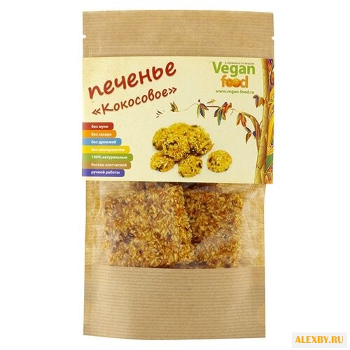 Печенье Vegan food Кокосовое