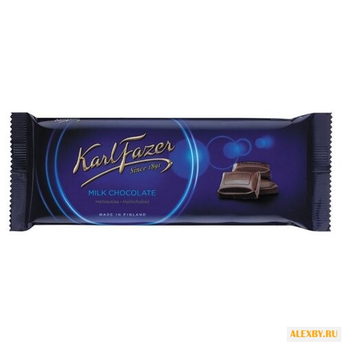 Шоколад Karl Fazer молочный