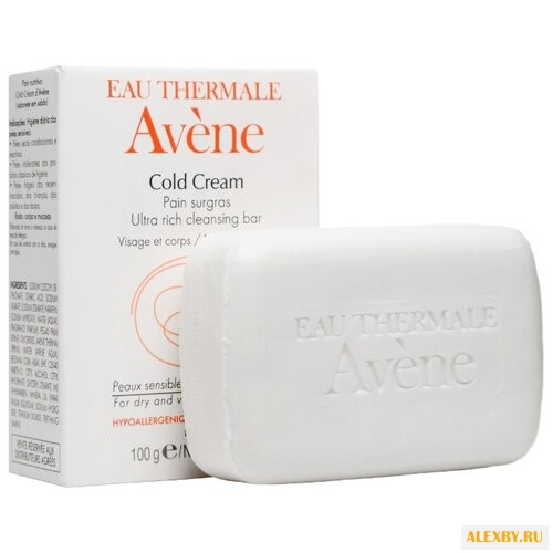 Мыло кусковое Avene для