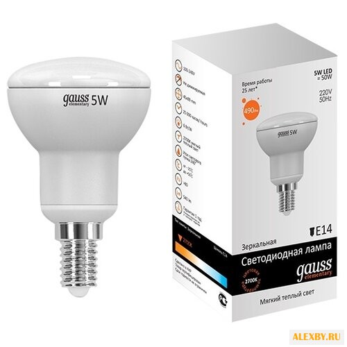 Лампа светодиодная gauss LED