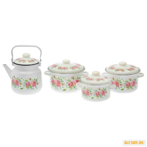 Набор посуды Эмаль Элеонора