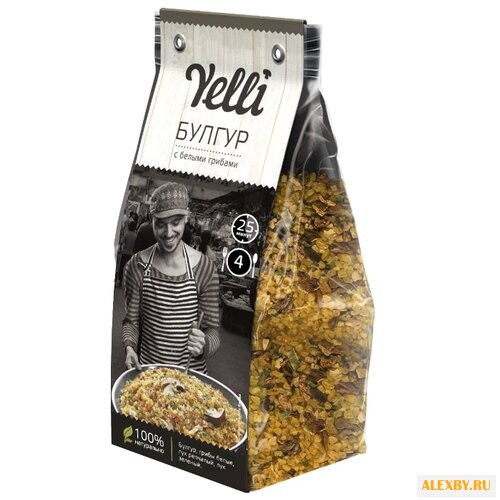 Yelli Булгур с белыми грибами