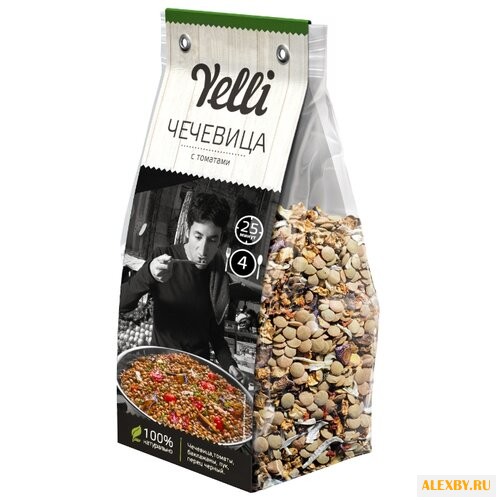 Yelli Чечевица с томатами 250 г
