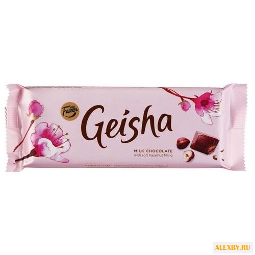 Шоколад Fazer Geisha молочный с