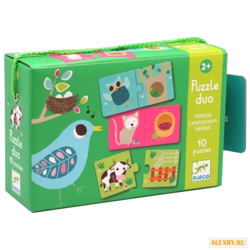 Настольная игра DJECO Где живет?