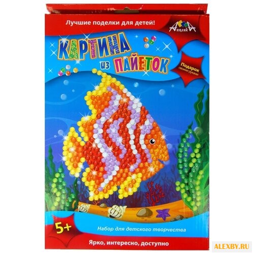 Апплика Аппликация из пайеток