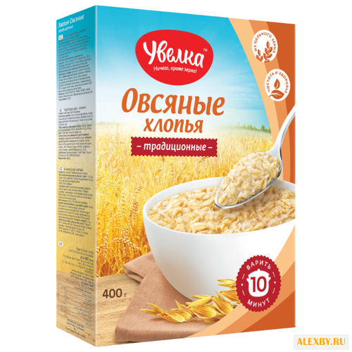 Увелка Хлопья овсяные