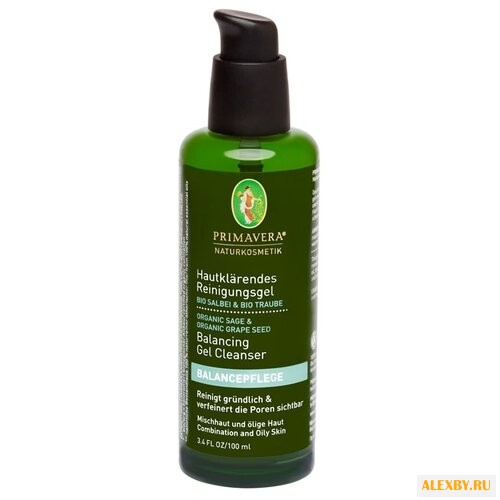 Primavera очищающий гель для