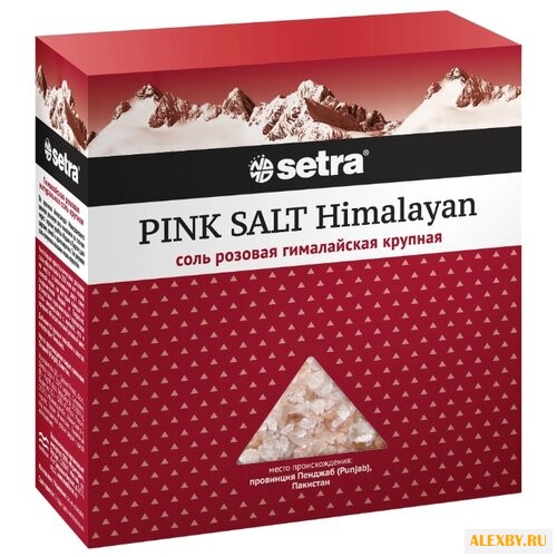 Setra Соль Гималайская розовая
