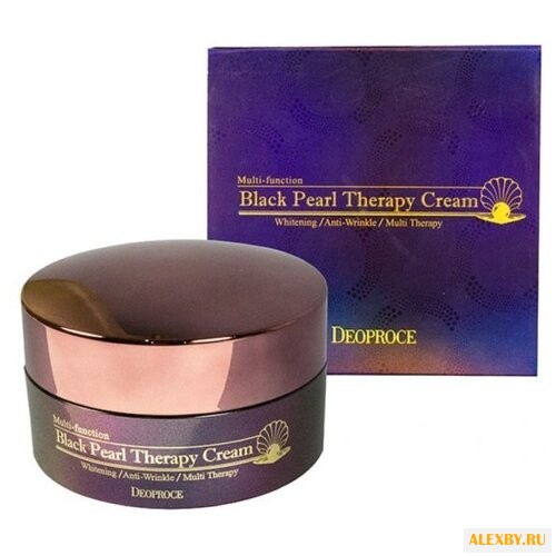 Крем Deoproce Black Pearl