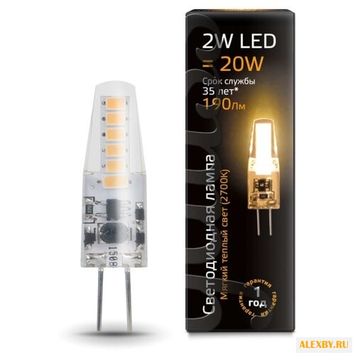 Лампа светодиодная gauss LED G4