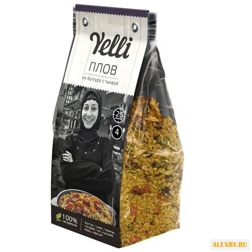 Yelli Плов из булгура с тыквой