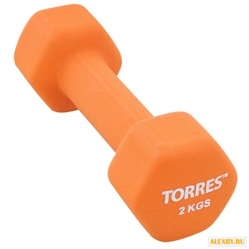 Гантель цельнолитая TORRES