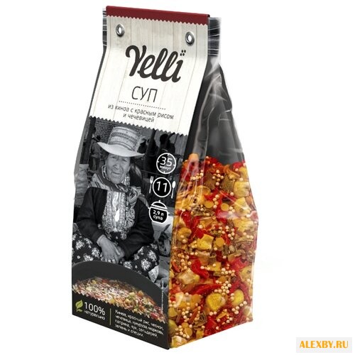 Yelli Суп из киноа с красным