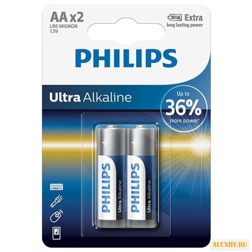 Батарейка AA Philips LR6E2B 10