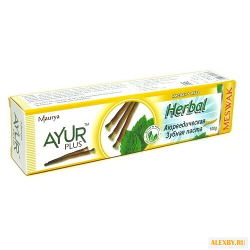 Зубная паста Аюр Плюс Мисвак +