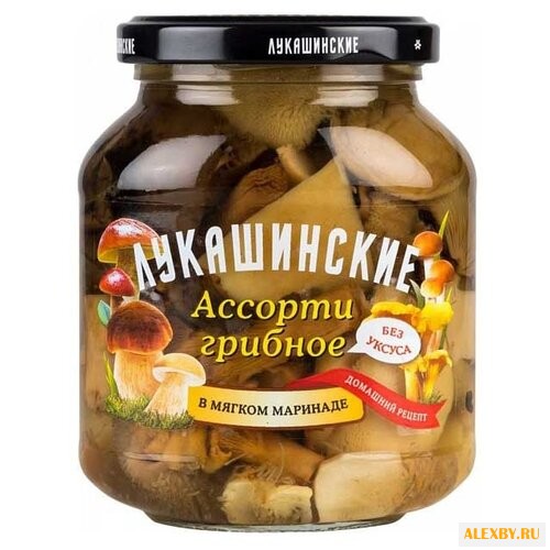 Грибное ассорти ЛУКАШИНСКИЕ