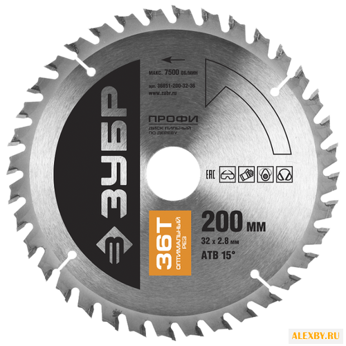 Пильный диск ЗУБР Профи