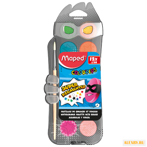 Maped Акварельные краски 12