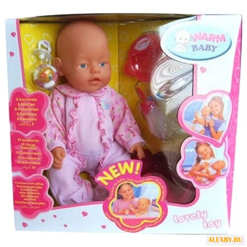 Пупс Shantou Gepai War Baby 43