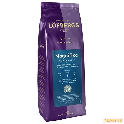 Кофе в зернах Lofbergs Magnifika