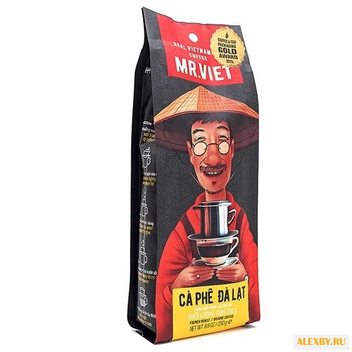 Кофе молотый Mr.Viet Ca Phe Dalat