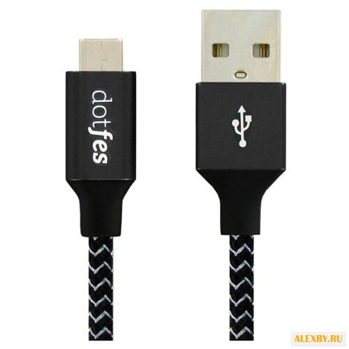 Кабель Dotfes USB - micro USB