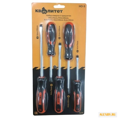 Набор отверток Квалитет НО-5