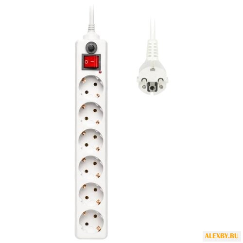 Сетевой фильтр Buro 600SH-5-W 5 м