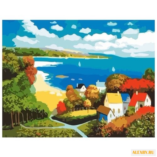 Рыжий кот Картина по номерам