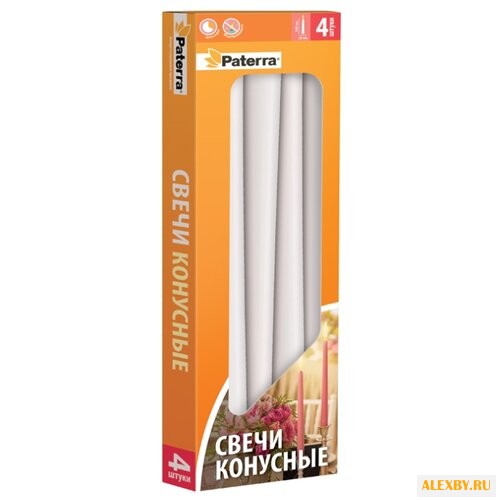 Набор свечей Paterra конусных