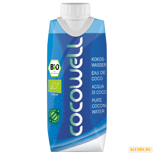 Вода кокосовая Cocowell Bio