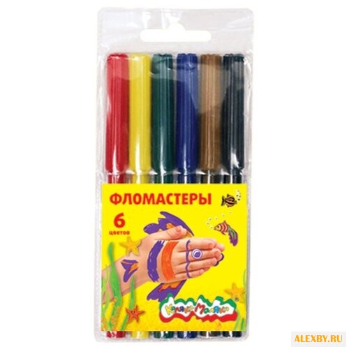 Каляка-Маляка Фломастеры 6 шт.