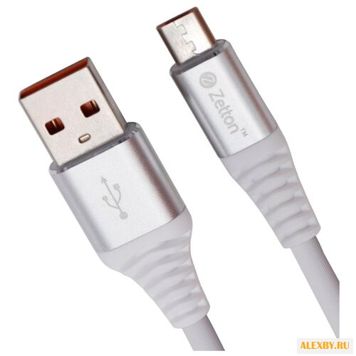 Кабель Zetton Round Soft USB -