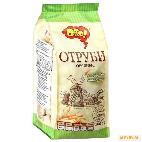 Отруби ОГО! овсяные