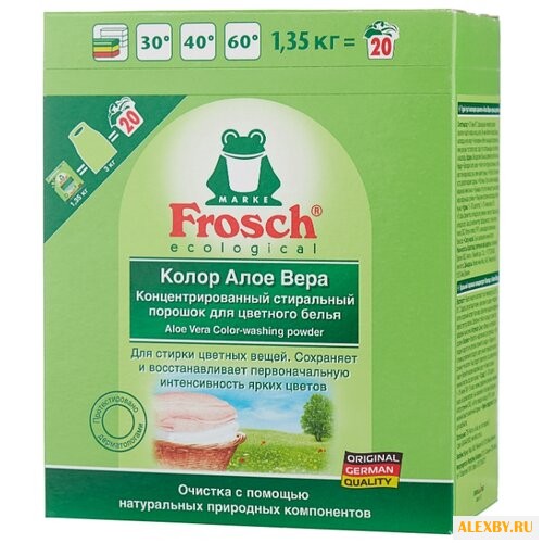 Стиральный порошок Frosch Aloe
