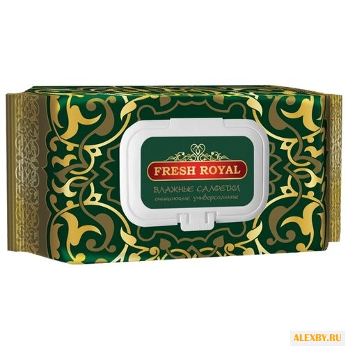 Влажные салфетки Fresh royal