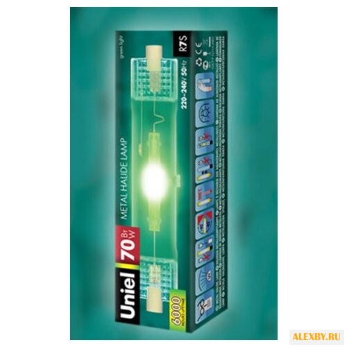 Лампа галогенная Uniel MH-DE-70