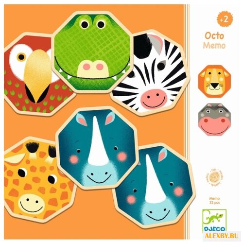 Настольная игра DJECO Мемо Octo